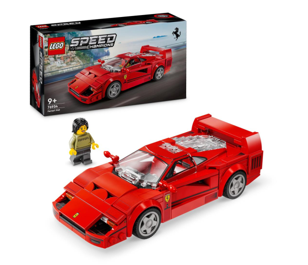LEGO Speed Champions 76934 Supersamochód Ferrari F40 V29 - 1266186 - zdjęcie 2